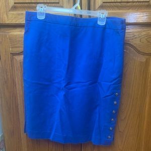 Blue skirt